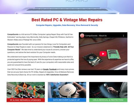 website thubmnail of CompGuru4U