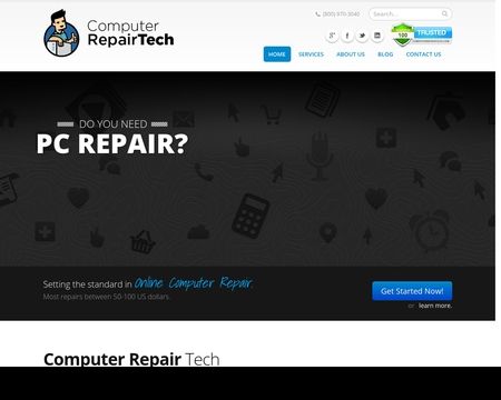 website thubmnail of Computer Repair Tech