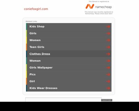 website thubmnail of ConnieFoxGirl