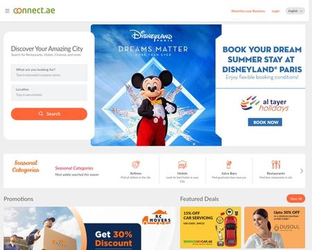 website thubmnail of Connect.ae