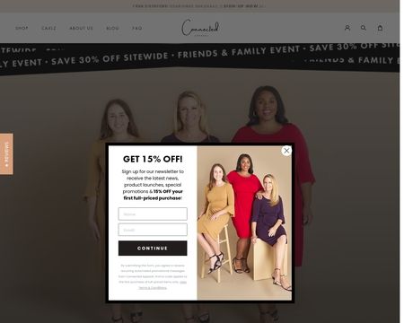 website thubmnail of Connectedapparel