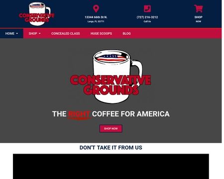 website thubmnail of Conservativegrounds
