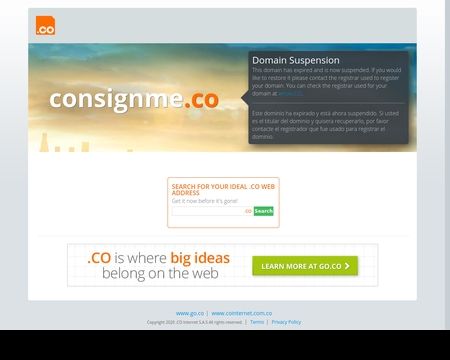 website thubmnail of Consignme.co