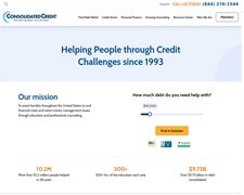 Thumbnail of ConsolidatedCredit.org