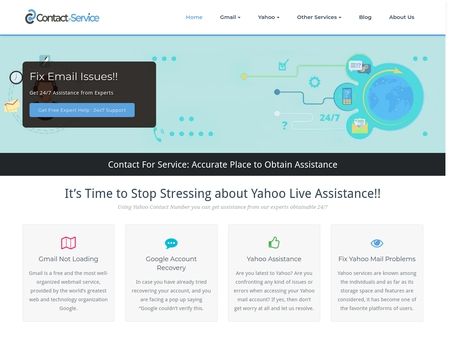 website thubmnail of ContactForService