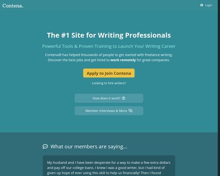 website thubmnail of Contena