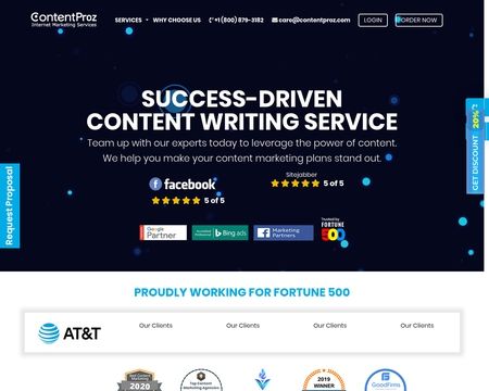 website thubmnail of ContentProz