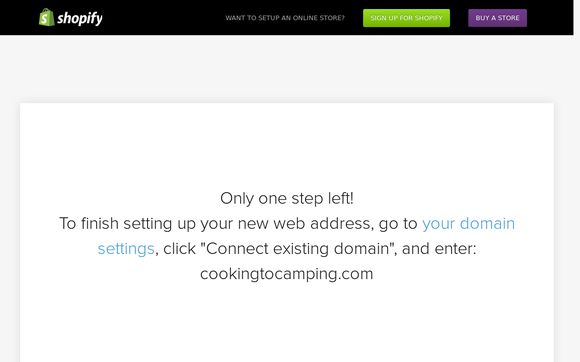 Thumbnail of Cookingtocamping.com