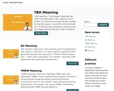 Thumbnail of Cooldefinitions.com