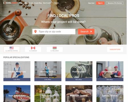 website thubmnail of Cooljonny