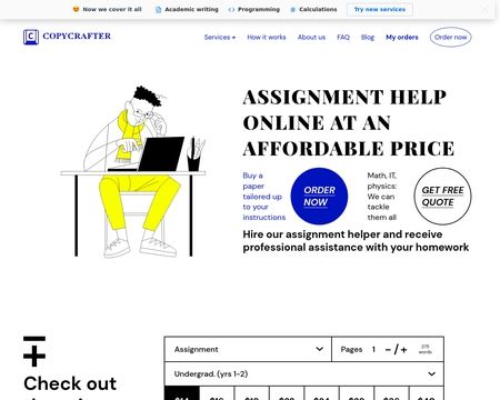 website thubmnail of CopyCrafter