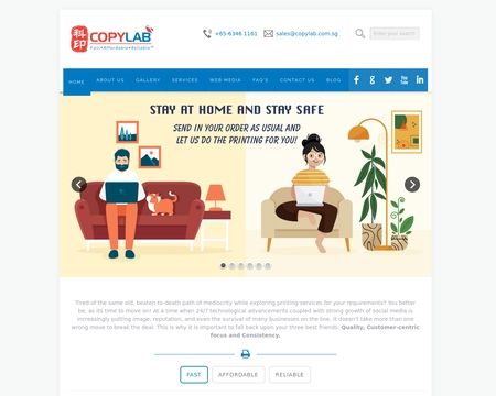 website thubmnail of CopyLab