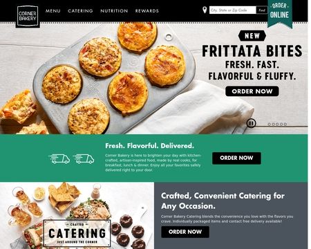 website thubmnail of Corner Bakery Cafe
