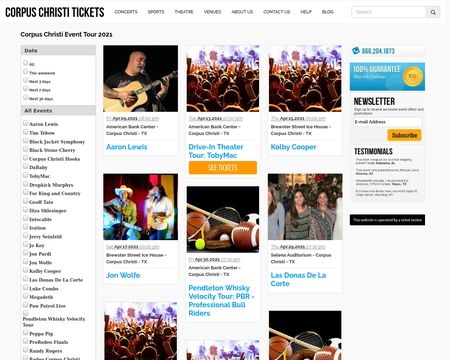 website thubmnail of Corpus Christi