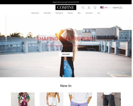 website thubmnail of Cosfine