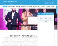 Thumbnail of Cosmeticdermatologistindia.com