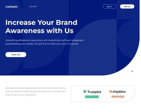 website thubmnail of Coteam