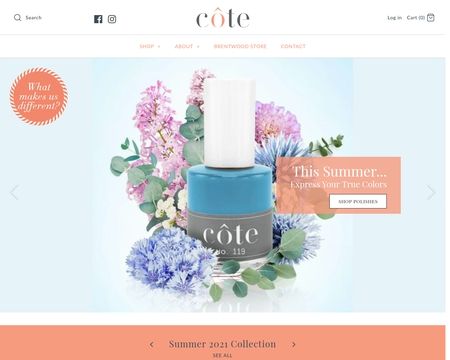 website thubmnail of Côte
