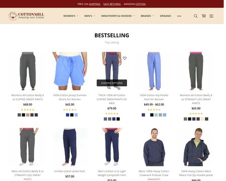 website thubmnail of Cotton Mill