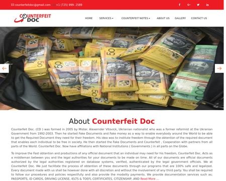 website thubmnail of Counterfeitdoc