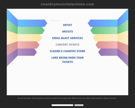 website thubmnail of Countrymusictelevision