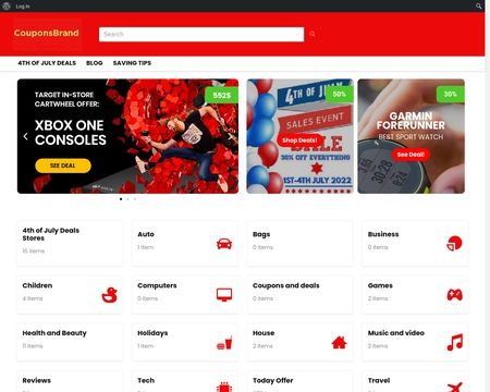 website thubmnail of Couponsbrand