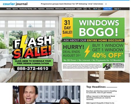 website thubmnail of Courier-journal