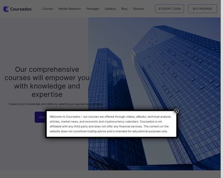website thubmnail of Coursados