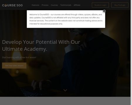 website thubmnail of Course 500