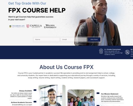 website thubmnail of Coursefpx