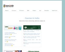 Thumbnail of Courses In India