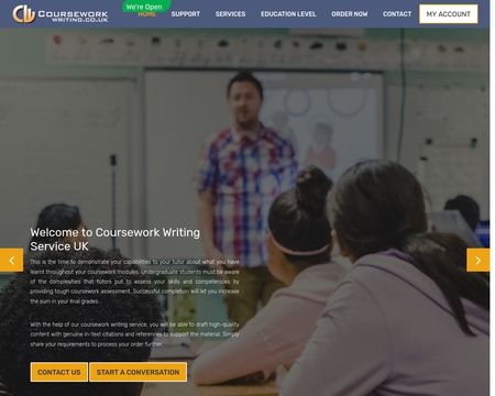 website thubmnail of Courseworkwriting.co.uk