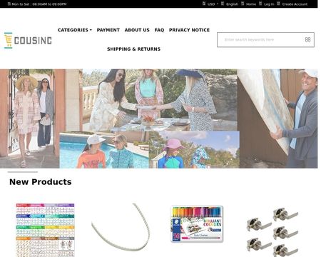 website thubmnail of Cousincalminstrument