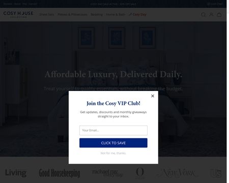 website thubmnail of Cozyhousecollection