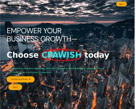 website thubmnail of Cpawish