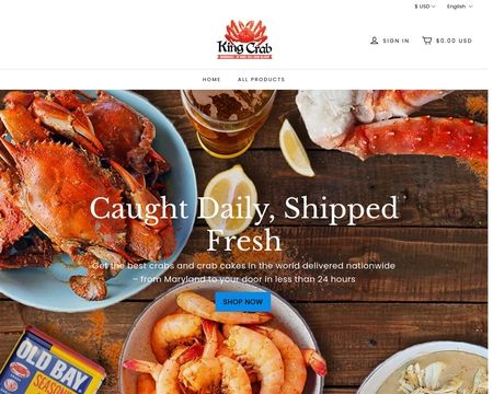 website thubmnail of Crabbigsale