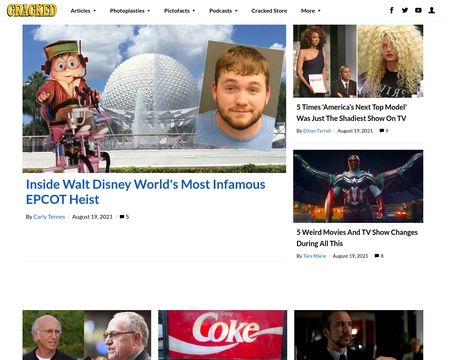 website thubmnail of Cracked