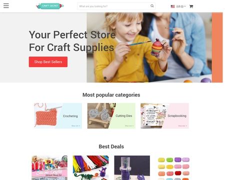 website thubmnail of Craft Secret