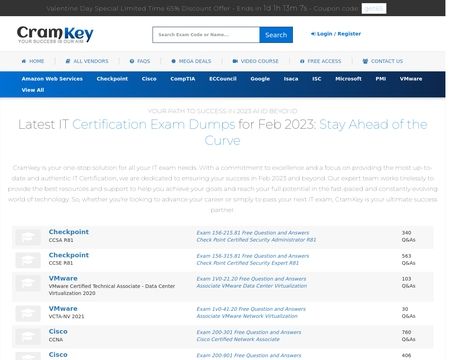 website thubmnail of Cramkey
