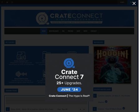 website thubmnail of Crateconnect.net