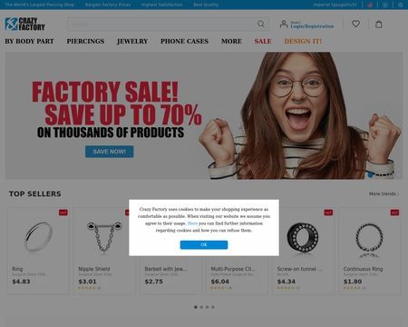 website thubmnail of Crazyfactory.it