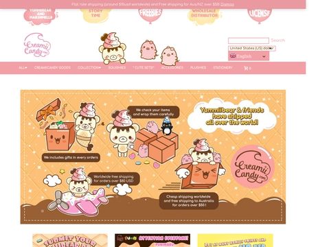 website thubmnail of CreamiiCandy