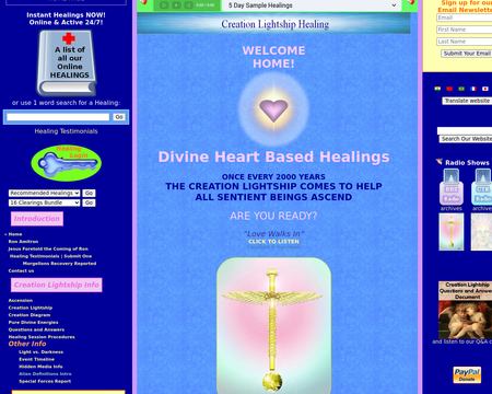 website thubmnail of Creation Lightship