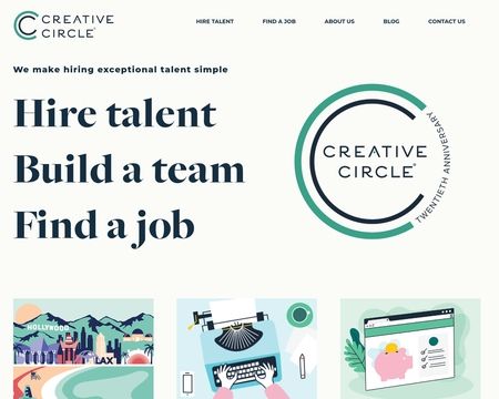 website thubmnail of Creative Circle
