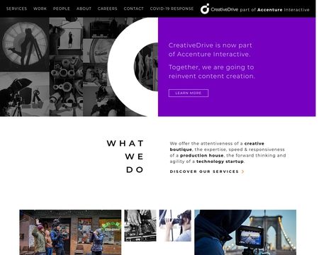 website thubmnail of Creativedrive