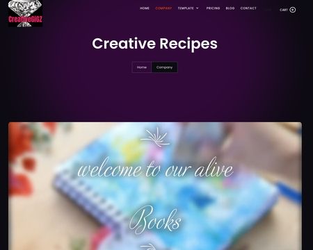 website thubmnail of Creativegigz.online