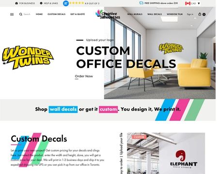 website thubmnail of Creativesilhouettes.ca