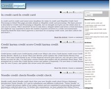 Thumbnail of Credit-report.remmont.com