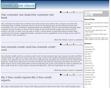 Thumbnail of Credit-score-check.remmont.com