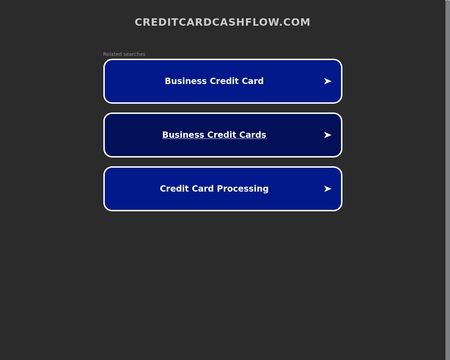 Credit Card Cash Flow